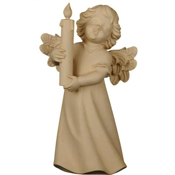 Mary angel with candle - natural