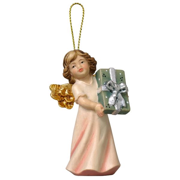Mary Angel with present - color