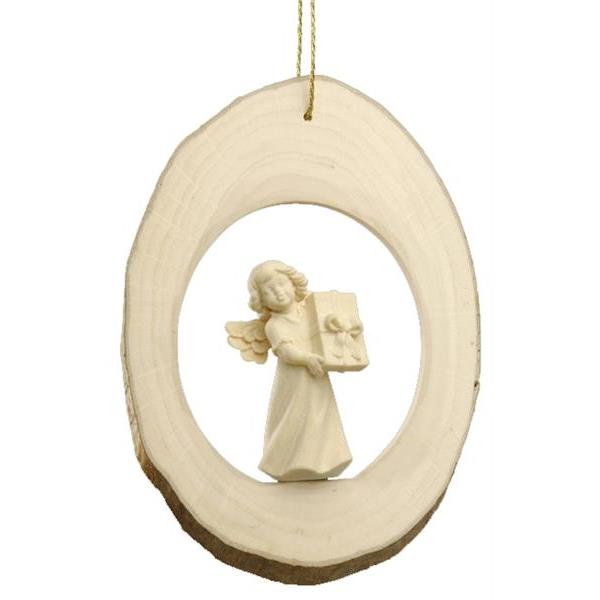 Branch disc with Mary Angel Present - natural
