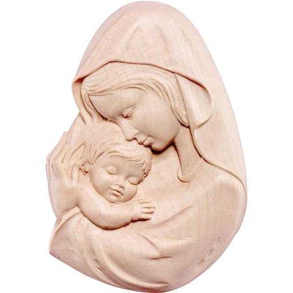Madonna relief white-blue - natural