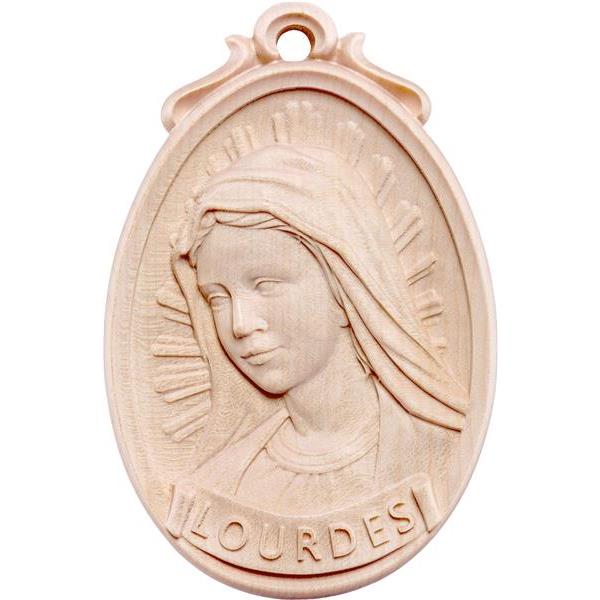 Medallion bust Lourdes - natural