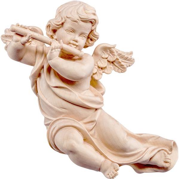 Marian cherub with flute - natural