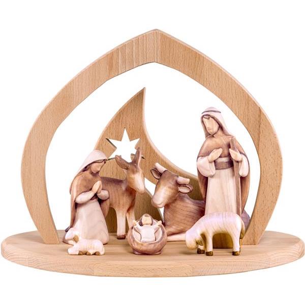 Nativity-set Fides #4733 9 pieces - color