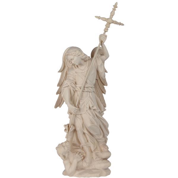 St. Michael archangel with devil - natural