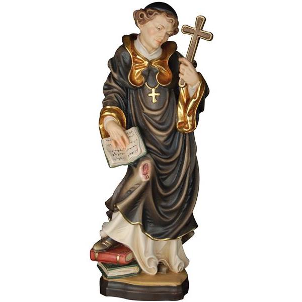 St. Peregrine Laziosi with wound and cross - color
