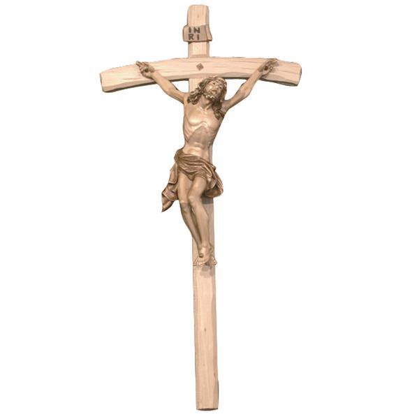 Christ dying w. cross - hued multicolor