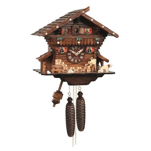 Cuckoo clock with music 8 days - color