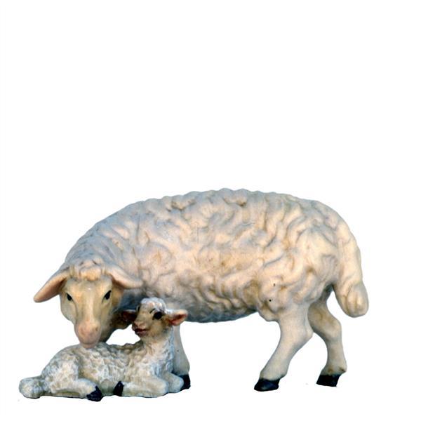Sheep with lamb - natural