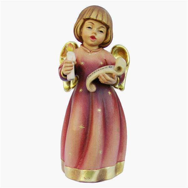 Original luck angel with candle - natural