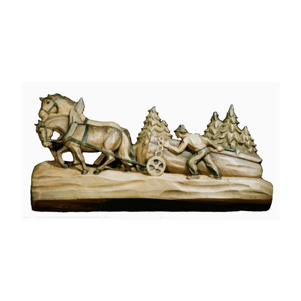 Horse cart relief - natural