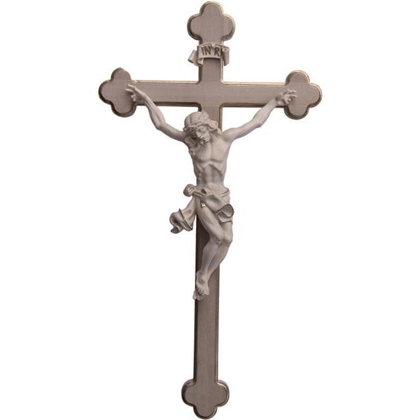 Chirst with cross baroque - natural