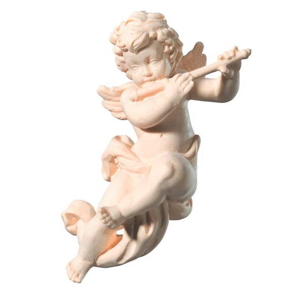 Flying angel with cross flute - natural