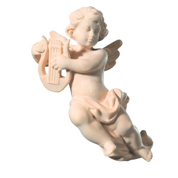 Flying angel with lyre - natural