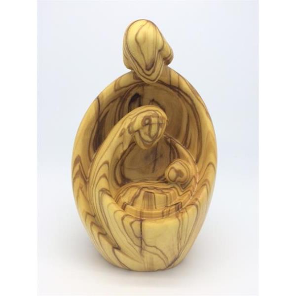 Modern style holy family - olive - natural