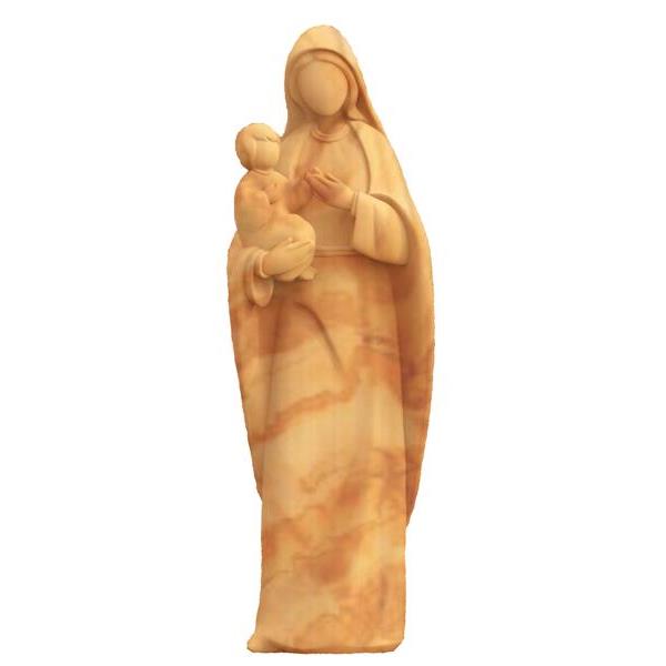 Our lady with child - olive - natural