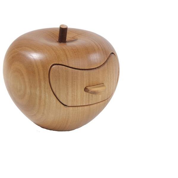 Apple Drawer wood carved - natural