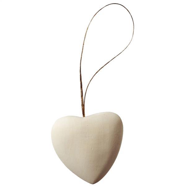 Heart in Linden wood - natural