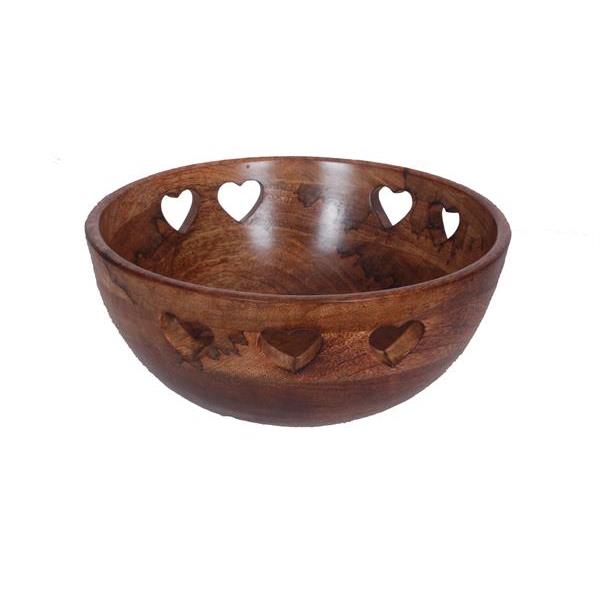 Bowl in walnut - natural