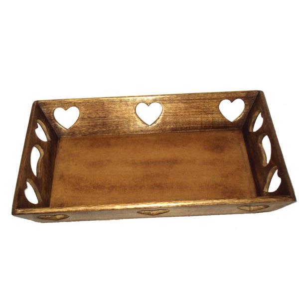 Walnut tray or bread box 45x30 - natural
