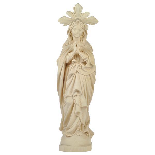 Blessed Virgin praying with Halo - natural