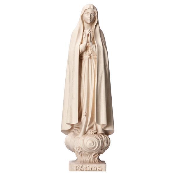 Our Lady of Fátima Pilgrim - Linden wood carved - natural