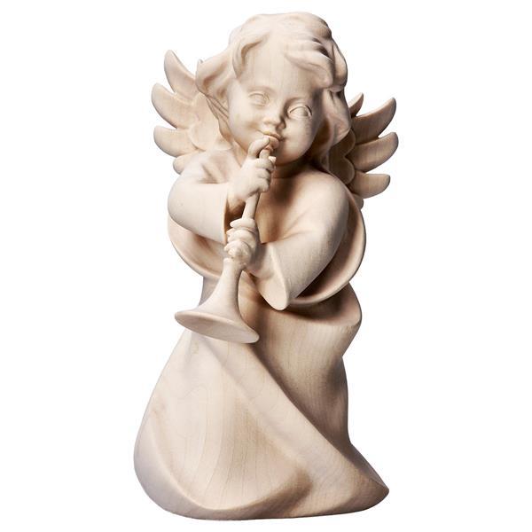 Heart Angel with trumpet - natural