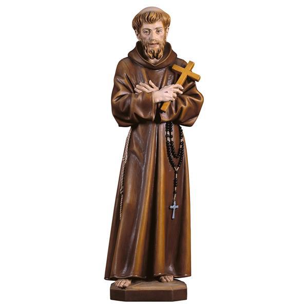 St. Francis of Assisi with cross - color