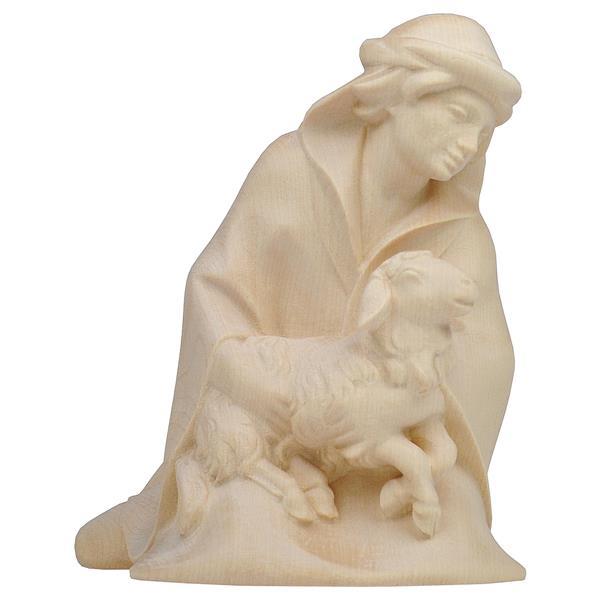 CO Kneeling herder with lamb - natural