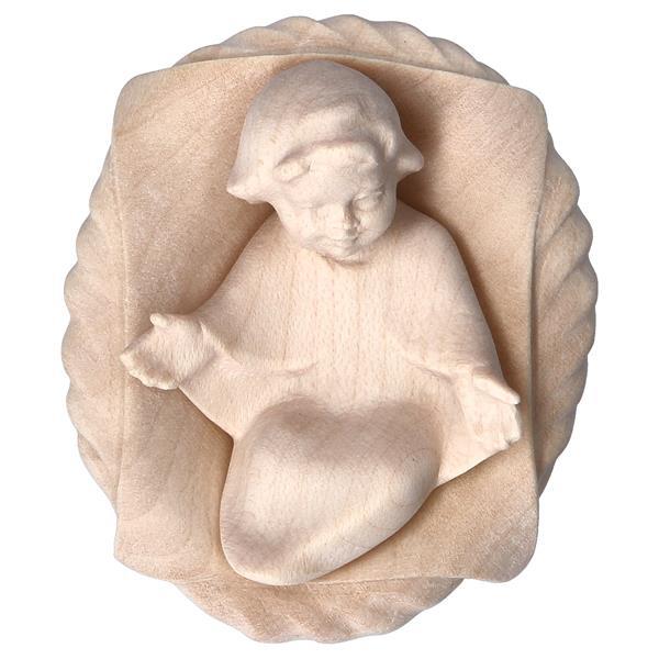 CO Infant Jesus & Manger - 2 Pieces - natural