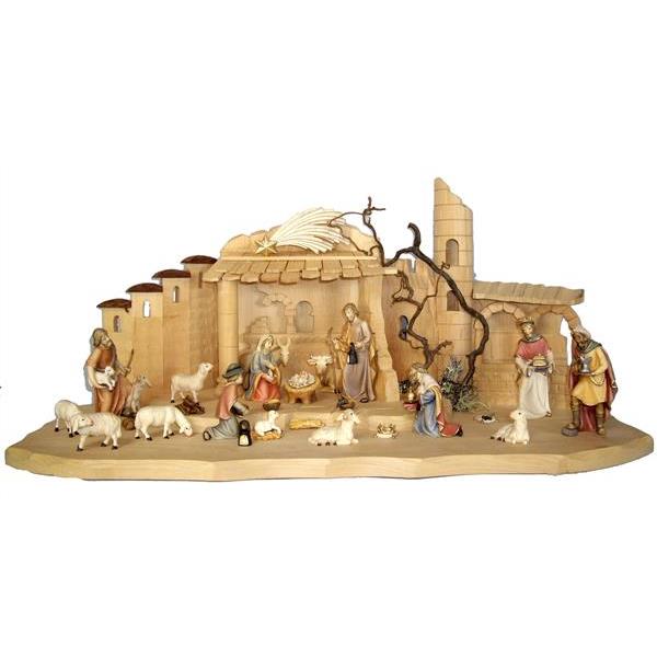 Nativity Scene "Johann" complete - natural
