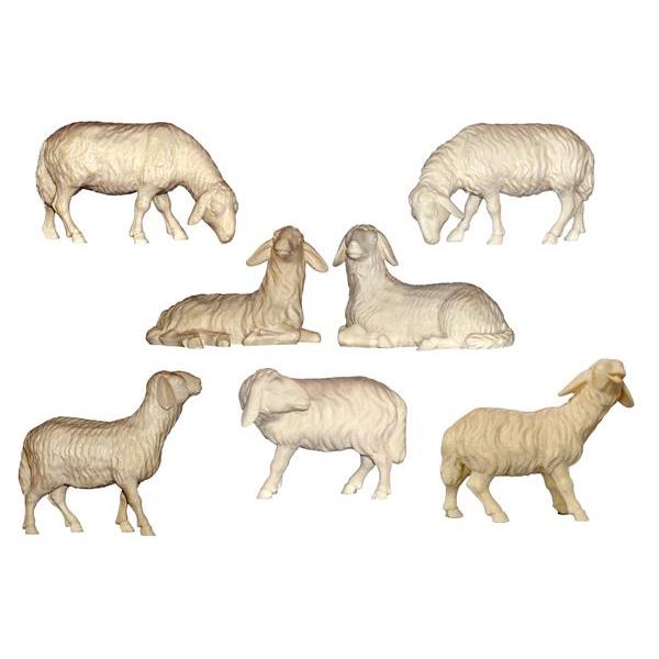 Set 7 sheep - natural