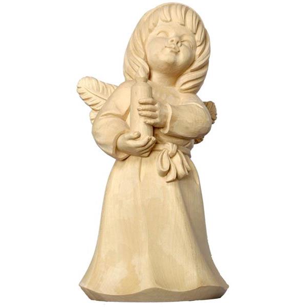 Angel of love with candle - natural