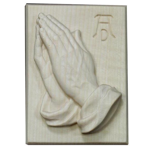 Praying Hands "Dürer" with fund - natural