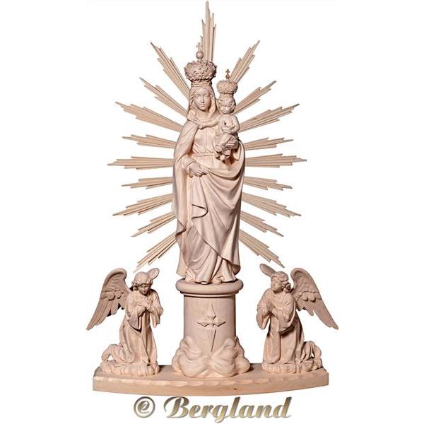 Our Lady of the Pillar with angels - natural