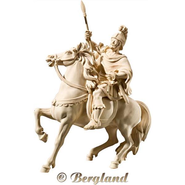 St. Longinus on horse (without base) - natural