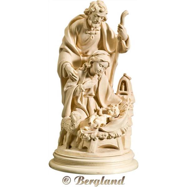 One piece Nativity "BERGLAND" - natural
